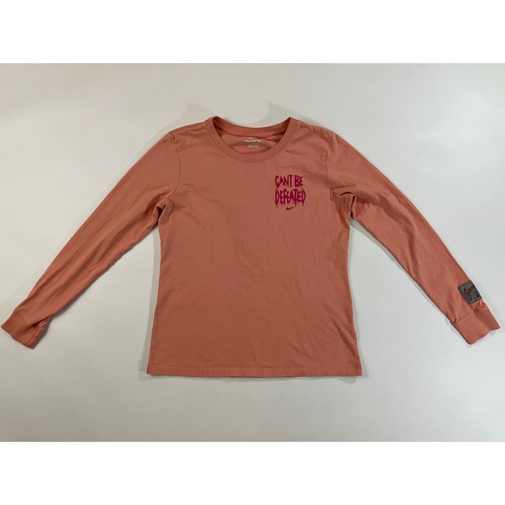 Nike Women S Can’t Be Defeated Long Sleeve Graphic Tee Basketball Snake